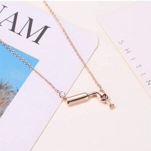Rose Gold Fashion Necklace